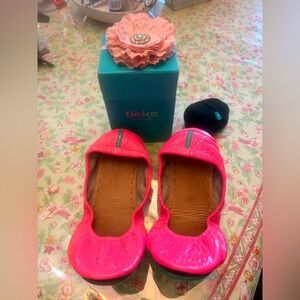 Tieks Pink Ballet Flats